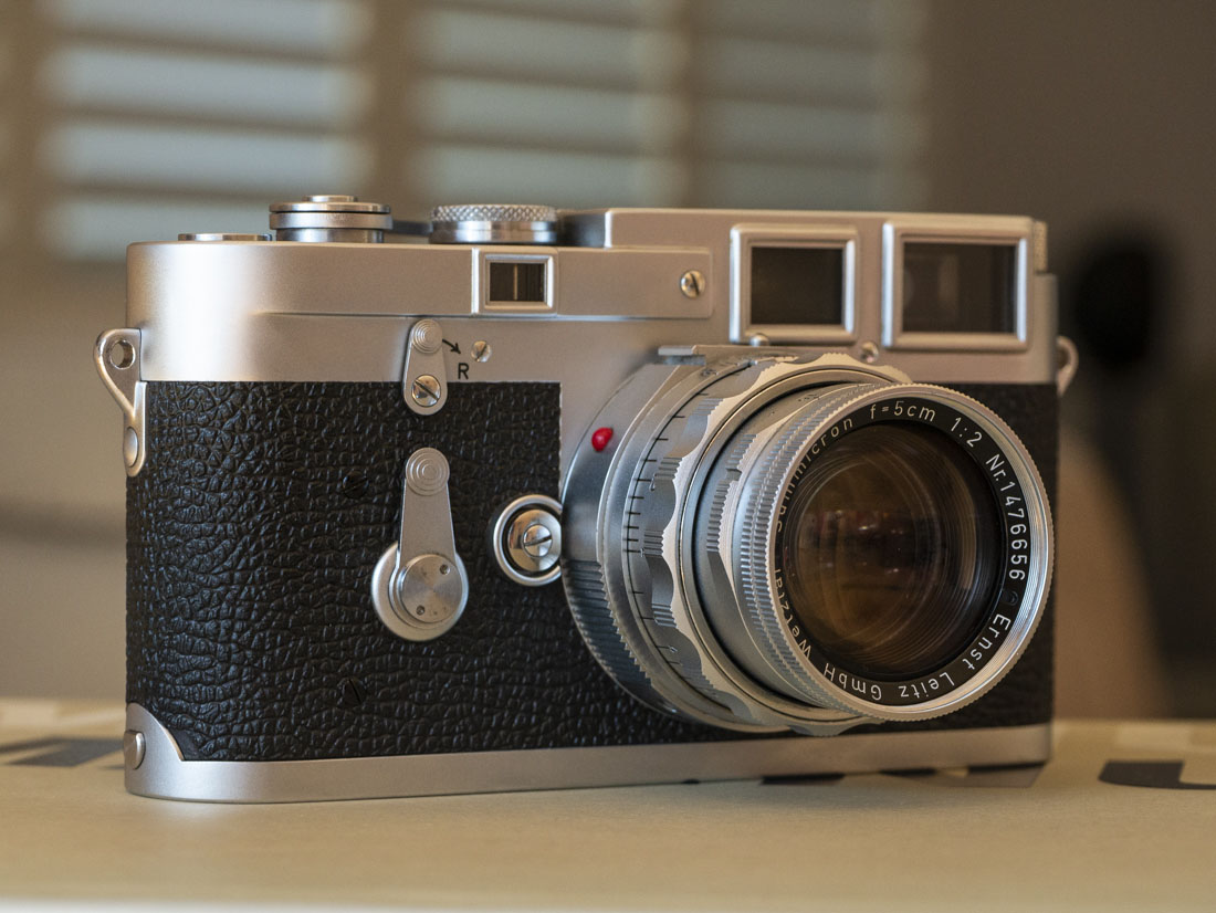This is the Leica camera that made me a Leica owner. 